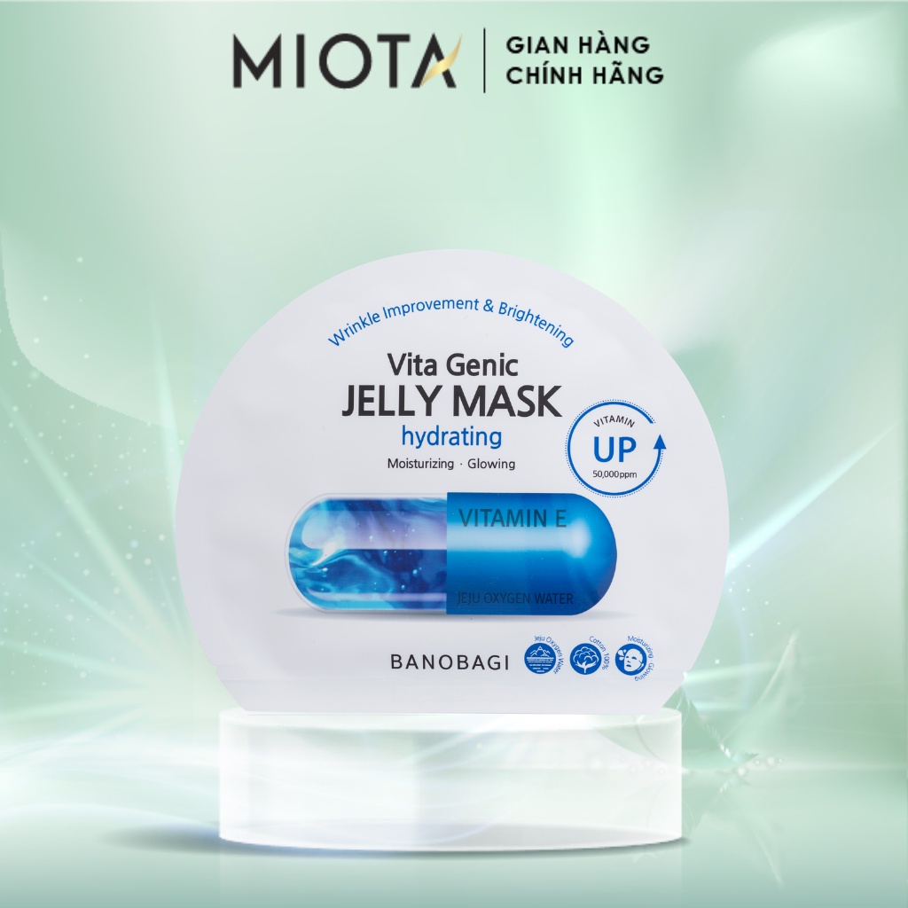 Mặt nạ dưỡng da Vita Genic Jelly Mask BANOBAGI 30ml (10 miếng)