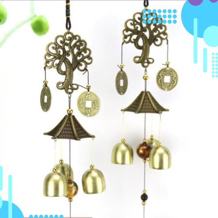 Chuông gió hình cây may mắn cầu bình an và tài lộc  💎 Freeship 💎 206750