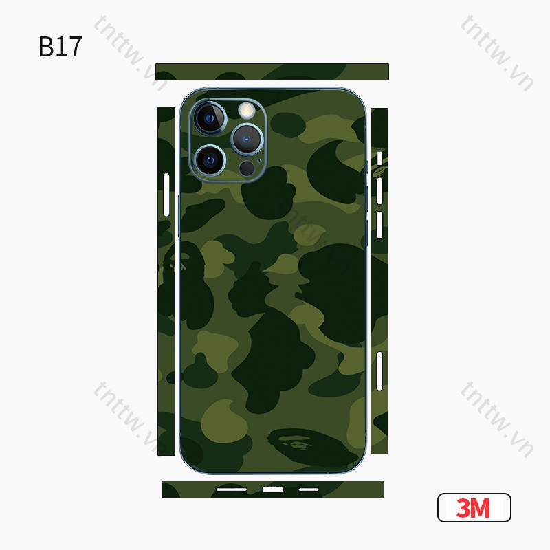 Miếng dán bảo vệ mặt lưng thích hợp cho Iphone 12 12pro 12promax 12 Pro Max