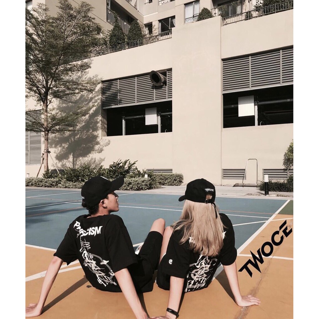 Áo Thun PACIF Đen PACIFICISM Nam Nữ Ulzzang Unisex 1hitshop | BigBuy360 - bigbuy360.vn