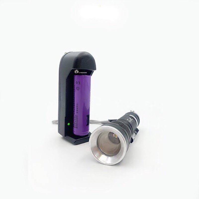 Đèn pin sạc siêu sáng Ultrafire HY-575. Bộ