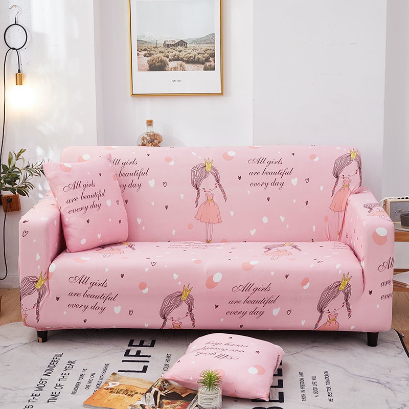 Ghế Sofa đàn Hồi Bọc Ghế Sofa Lười Bọc Bảo Vệ Ghế Sofa Chống Trượt Bắc Âu Bao Gồm Tất Cả Các Vật Liệu Phủ Ghế Sofa Chống Trượt 1/2/3/4 Người Bọc Ghế Sofa Phổ Thông