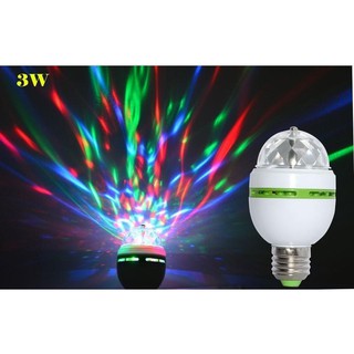 Bóng đèn led xoay nhiều màu