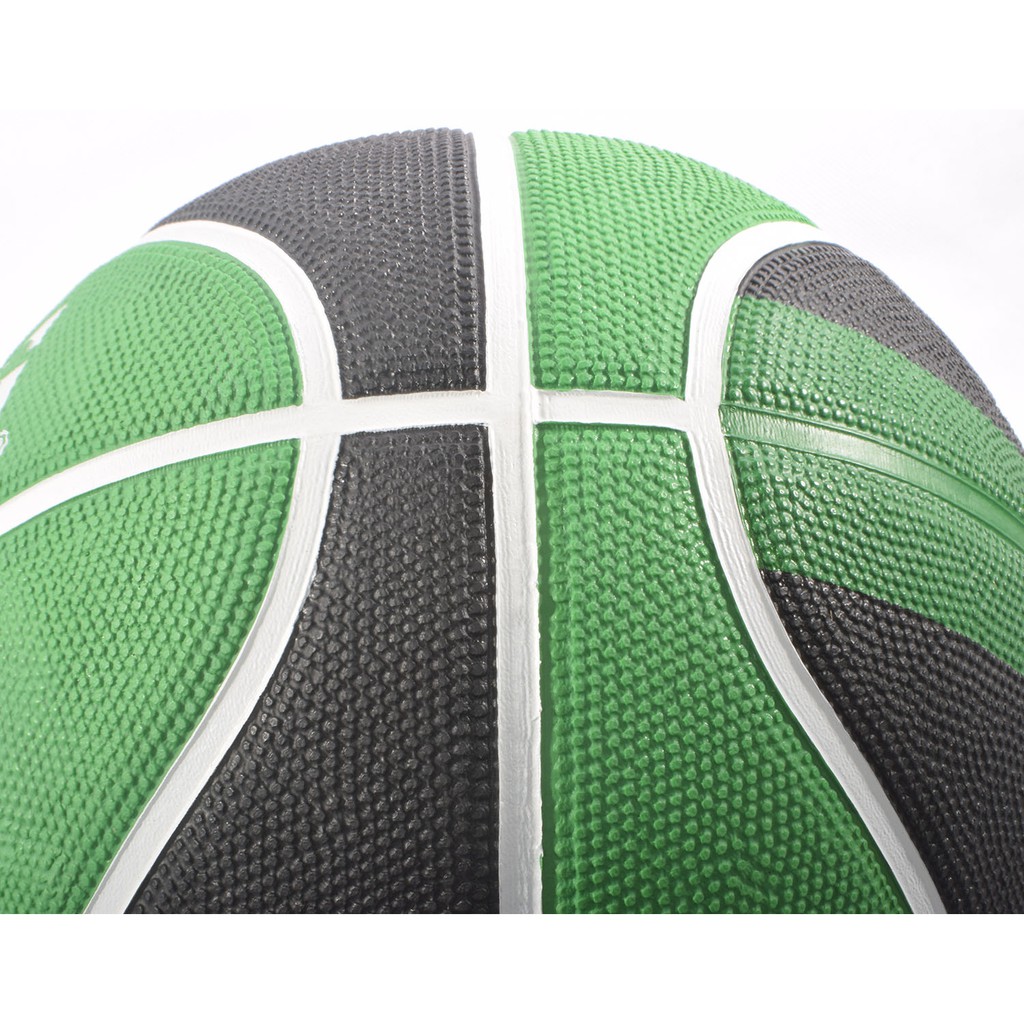 Bóng rổ Spalding NBA Team Boston Celtics Outdoor size 7 + Tặng bộ kim bơm bóng và lưới đựng bóng