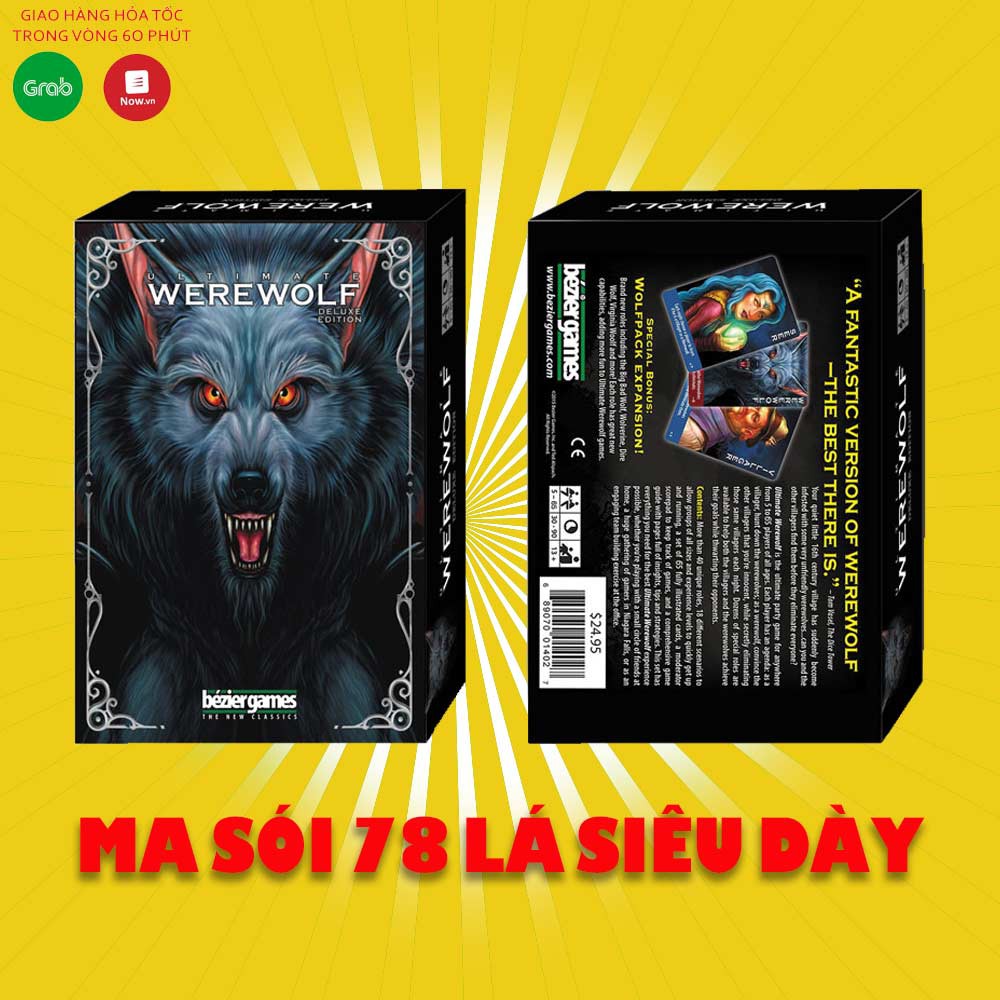 Bài Ma sói Ultimate Việt Hóa đầy đủ chức năng - SIÊU TIỆN LỢI [ SHOP 1000 ĐƠN ]