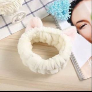 Băng đô tai mèo rửa mặt