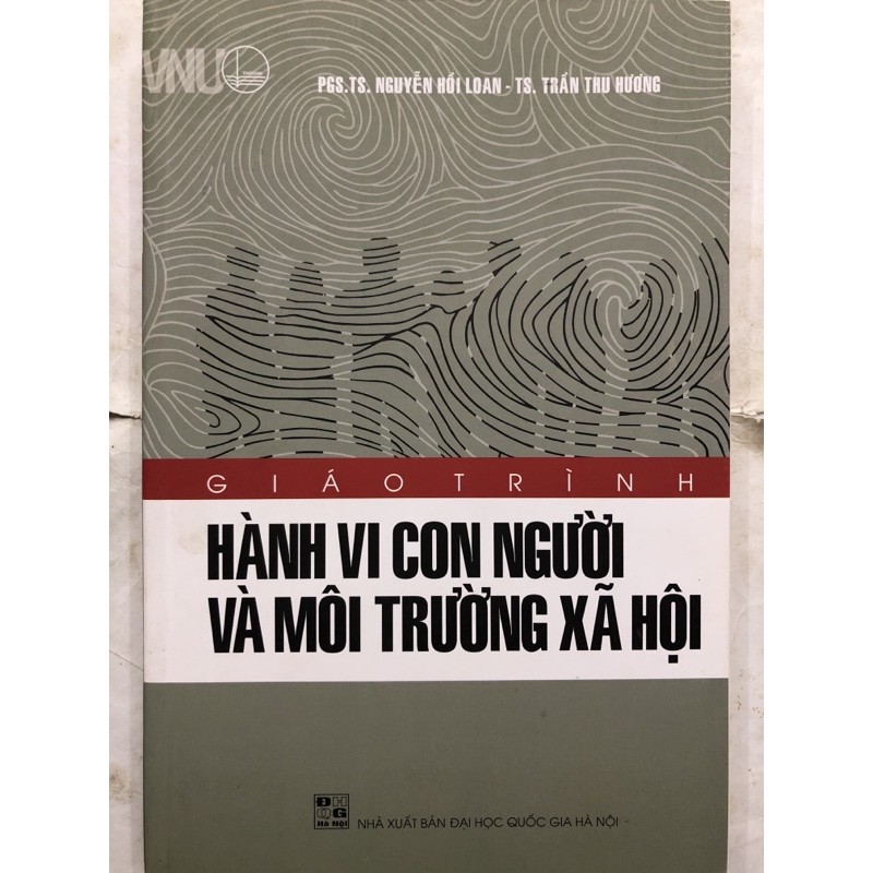 Sách - Giáo trình Hành vi con người và môi trường xã hội