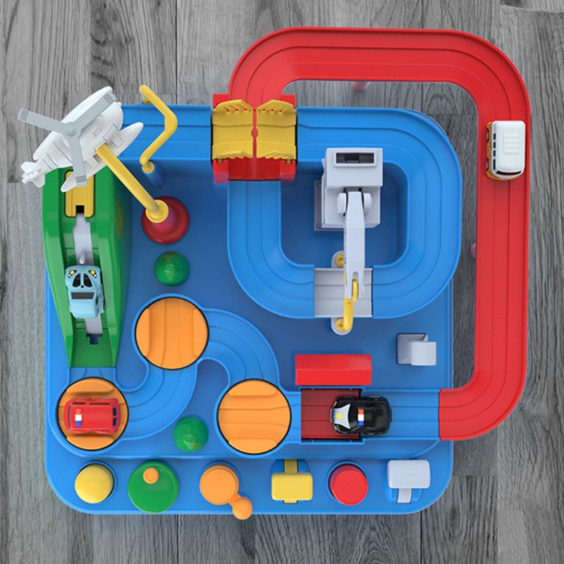 Bộ Đồ Chơi Xe Đua Kỹ Năng Phát Triển Trí Tuệ Cho Bé