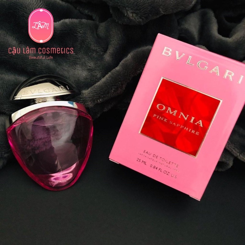 Nước Hoa BVLGARI OM NIA PINK SAPPHIRE 25ml