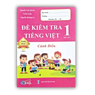 Sách - Đề kiểm tra tiếng việt 1 học kì 2  Cánh diều