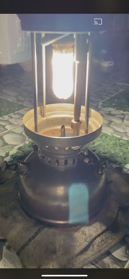 Tim măng xông, lưới măng xông, tim đèn măng xông trắng xanh,  dùng được cho đèn măng xông AIDA, Petromax, Red Heart, Arc