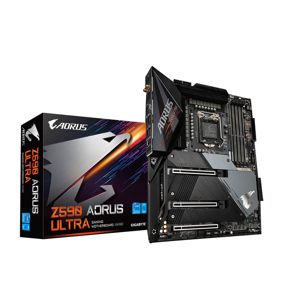 Mainboard GIGABYTE Z590 Aorus Ultra (Intel Z590 | LGA1200 | ATX | 4 khe Ram DDR4)