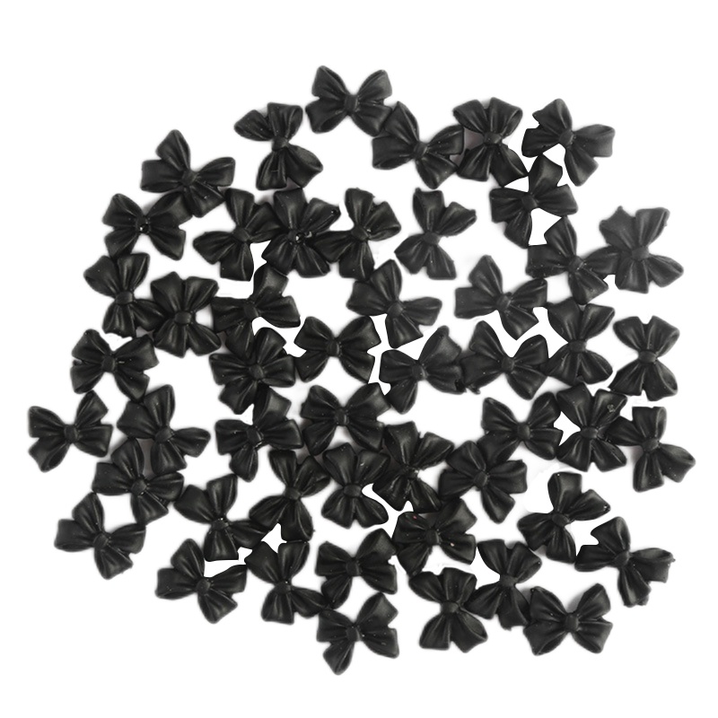 Set 50 Nơ 3D Bằng Nhựa Dùng Trang Trí Móng Tay Nghệ Thuật DIY