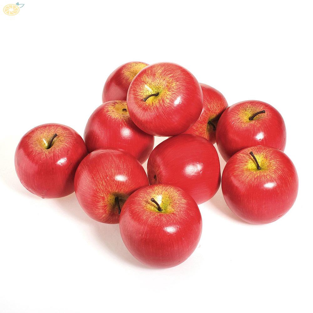 Kitchen Artificial Apples Birthday Wedding Decoration Adornment