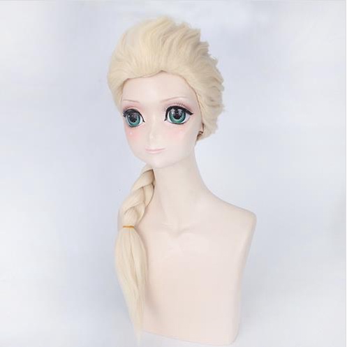 Bộ tóc giả công chúa Elsa hóa trang nữ hoàng băng giá thời trang độc đáo