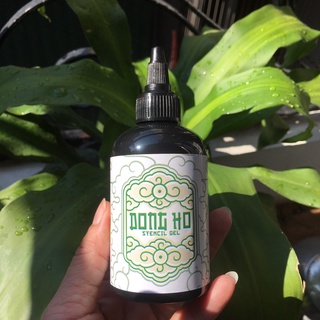 Gel Scan Hình Dong Ho Stencil Silver 4oz