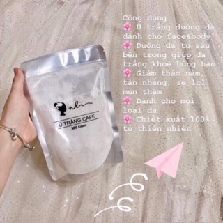 Ủ CAFE TRẮNG DA HÀNG CHUẨN CÔNG TY CÓ MÃ