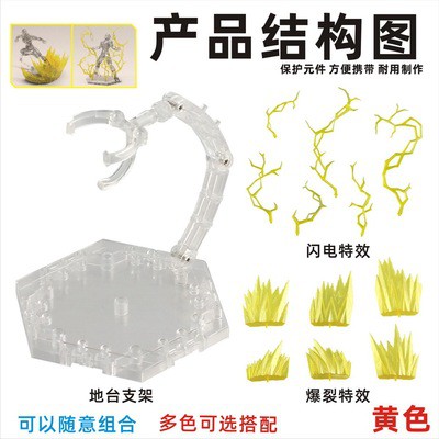 Mô hình effect hiệu ứng gồng năng lượng XH 014 skill shf 1:12 1:10