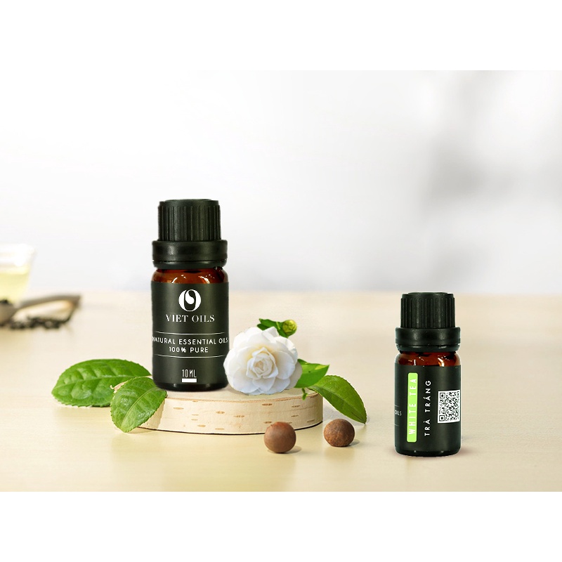 Tinh dầu Trà Trắng (White Tea) VIET OILS dung tích 30ml nhập khẩu từ Ấn Độ