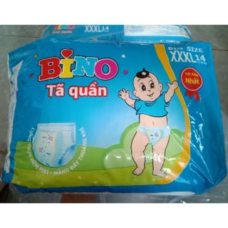 Tã quần Bino XXX14 giành cho bé (18 - 35 kg) siêu thấm hút, không gây tràn chất lỏng, siêu mềm.      thuộc công ty KYVY