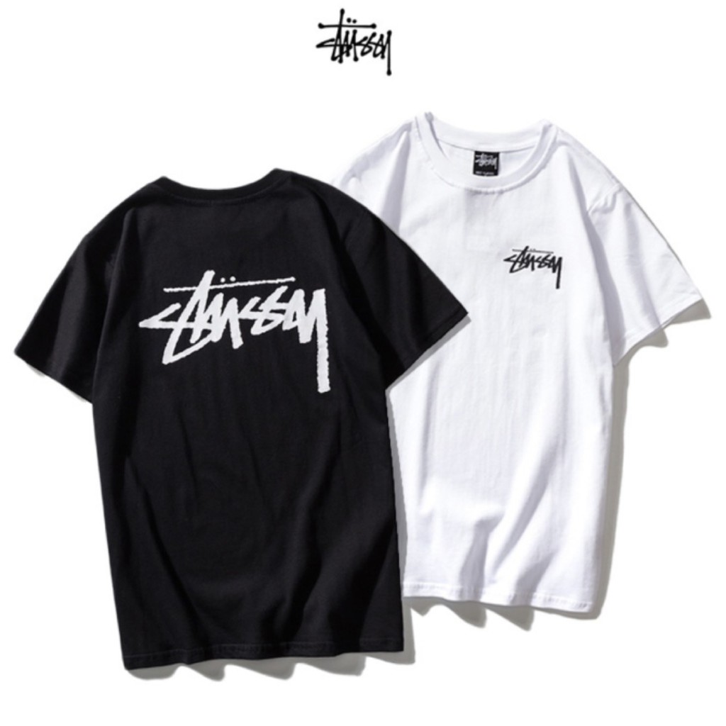 Áo thun Stee STUSSY Black and White Unisex