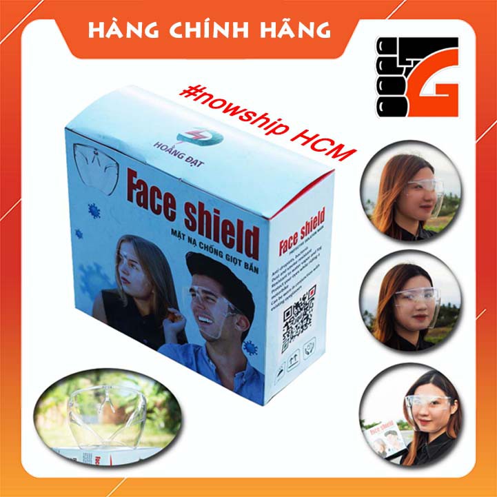 Kính Chống Giọt Bắn FACE SHIELD ❤️RẺ VÔ ĐỊCH❤️ Kính Bảo Hộ, Kính Chống Bụi Đi Đường Hàng Loại Tốt Không Bám Hơi Nước