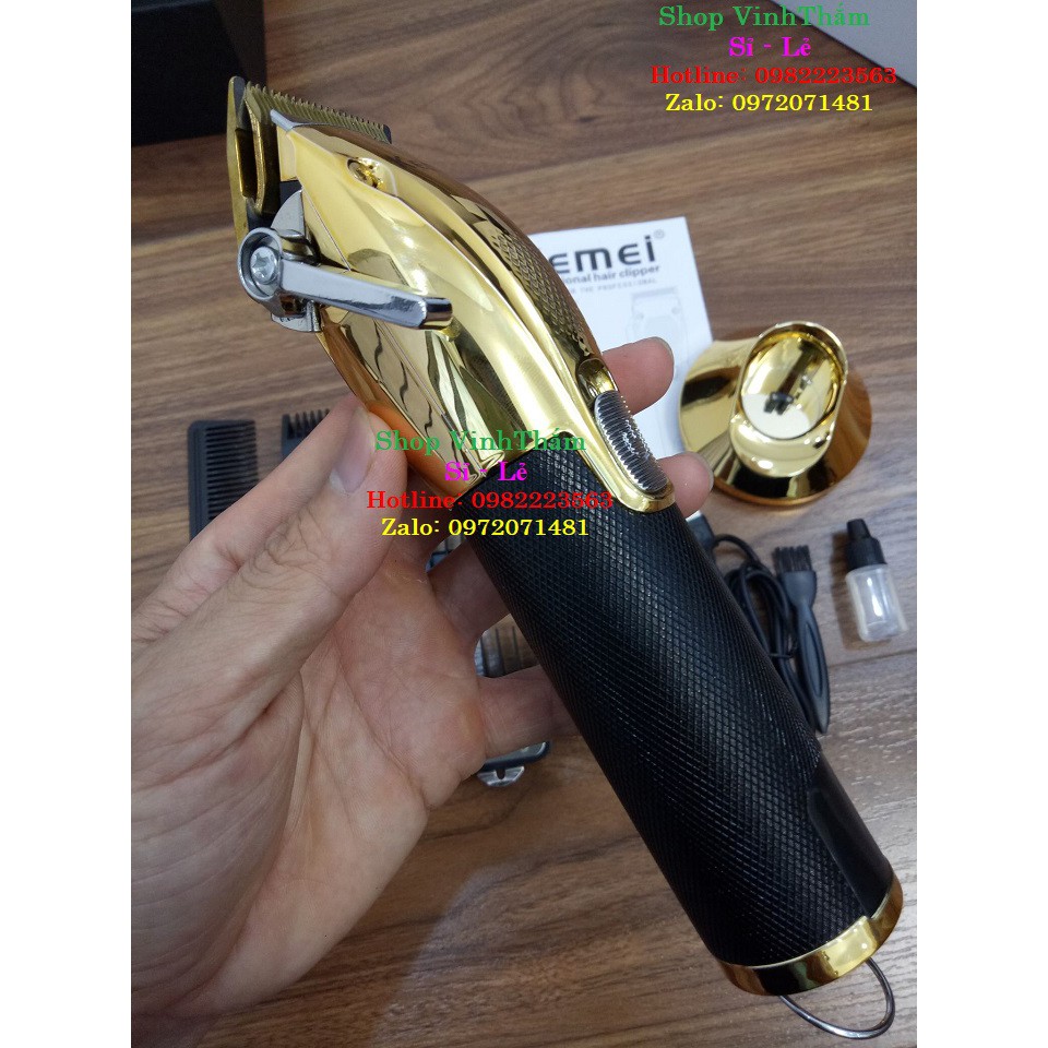 Tông đơ,tông đơ cắt tóc chuyên nghiệp kemei KM-K33s