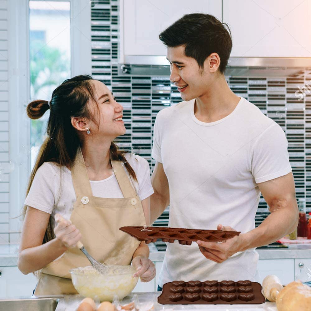 Khuôn Silicone Làm Bánh / Sô Cô La / Bánh Ngọt / Kẹo Ngọt Hình Chữ Cái Chất Lượng Cao