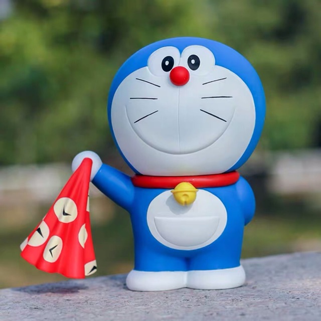 Mô hình Doraemon khăn trùm thời gian