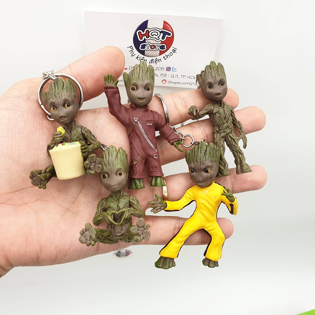 Móc khóa Groot Baby Guardians of the Galaxy 2