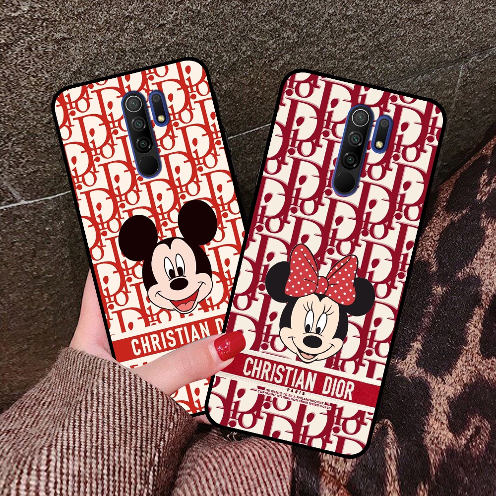 Ốp Xiaomi Redmi 9 in hình mickey, hổ, kingtiger siêu rẻ T19 - T24