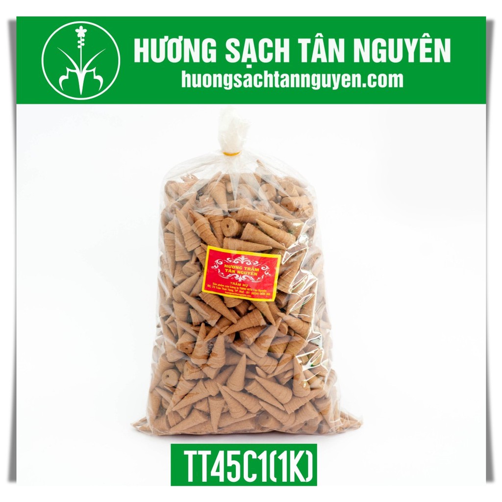 [Mã LIFEHLDEC giảm 10% đơn 99k] Hương Trầm nụ nguyên chất túi 1kg - Hương Sạch Tân Nguyên - TT45C1(1K) - TT45C2(1K)