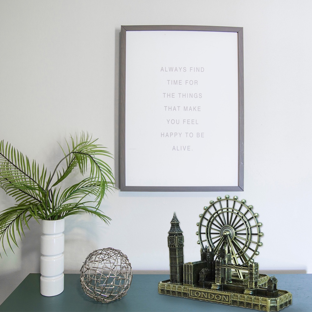 Mô hình cầu london mắt to Ben bằng đồng trang trí nội thất