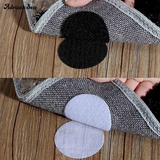 5pcs Sheet Carpet Strong Self Adhesive Fastener Slipskid Sticker