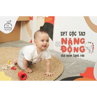 |La Pomme| Bộ cộc trắng