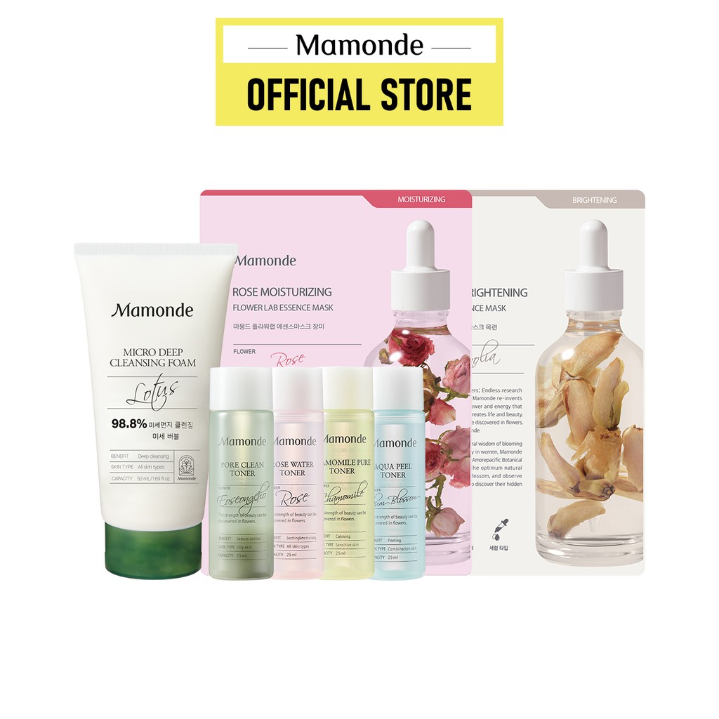 [ HB GIFT] Combo quà tặng làm sạch và cân bằng da SBD Mamonde