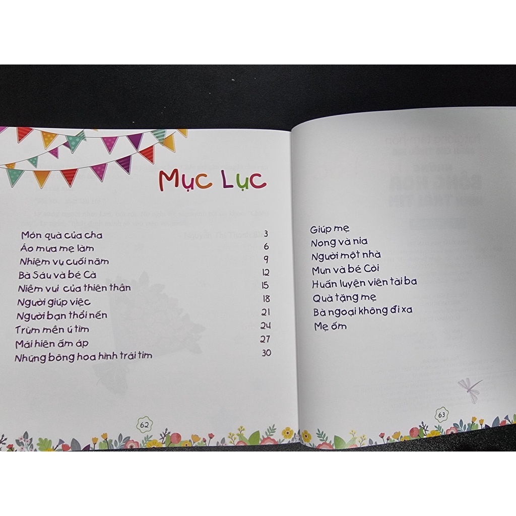 Sách Hạt Giống Tâm Hồn Dành Cho Thiếu Nhi - Những Bông Hoa Hình Trái Tim