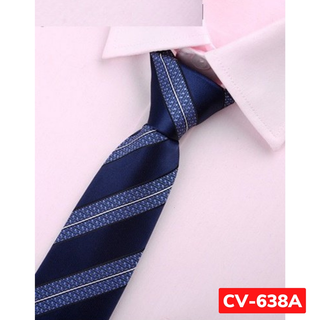 Cà vạt bản nhỏ 6cm thời trang cao cấp phong cách trẻ trung, Cravat dự tiệc, công sở, chú rể, Sinh viên