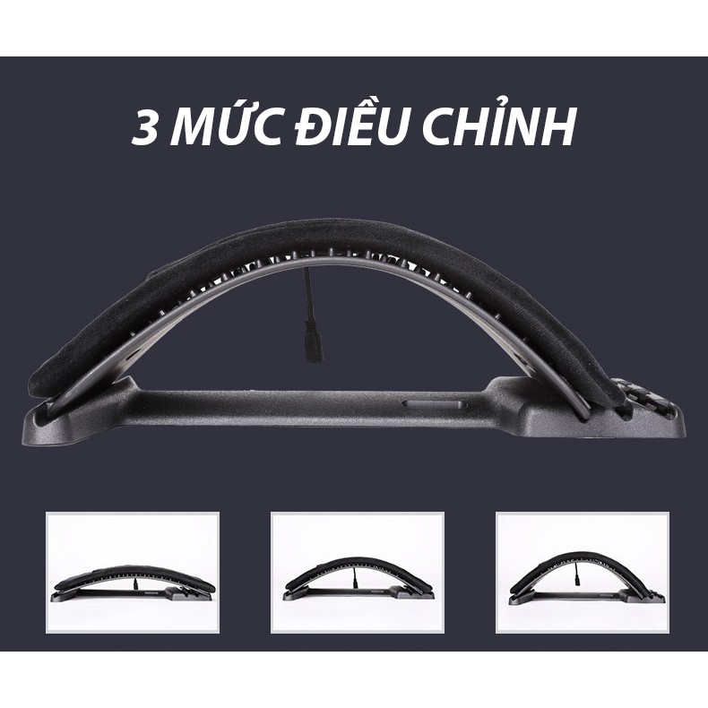 Khung nắn chỉnh cột sống 5.0 Điện sưởi thảo dược có điều khiển kéo dãn cột sống thoát vị đĩa đệm