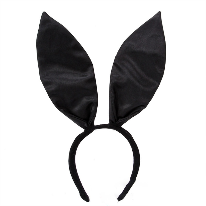 Flgo Set Băng Đô Tai Thỏ Xinh Xắn Dùng Hóa Trang Halloween