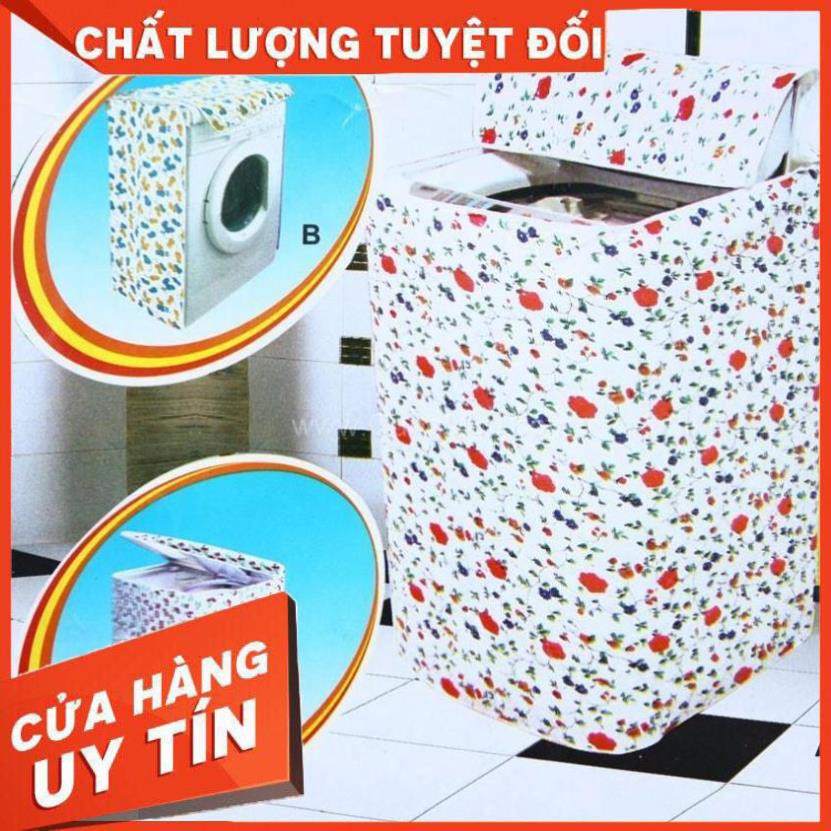 Áo trùm máy giặt vỏ bọc loại cửa trước ngang & trên đứng 7kg 8kg 9kg - vải bao chùm chống bụi ..