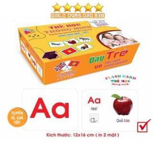 Thẻ học thông minh 18 chủ đề song ngữ chuẩn Glenn Doman Flashcard-Món quà học tập không thể thiếu cho các bé