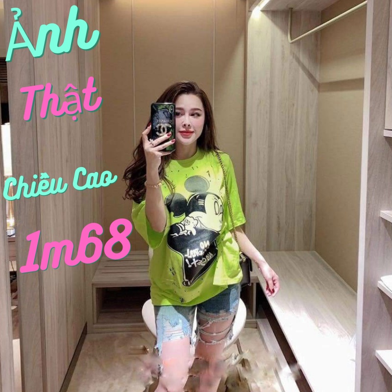 Áo Thun Nữ Chất Cotton 100% Cao Cấp  Áo Phông Nữ Form Rộng Hàng Quảng Châu