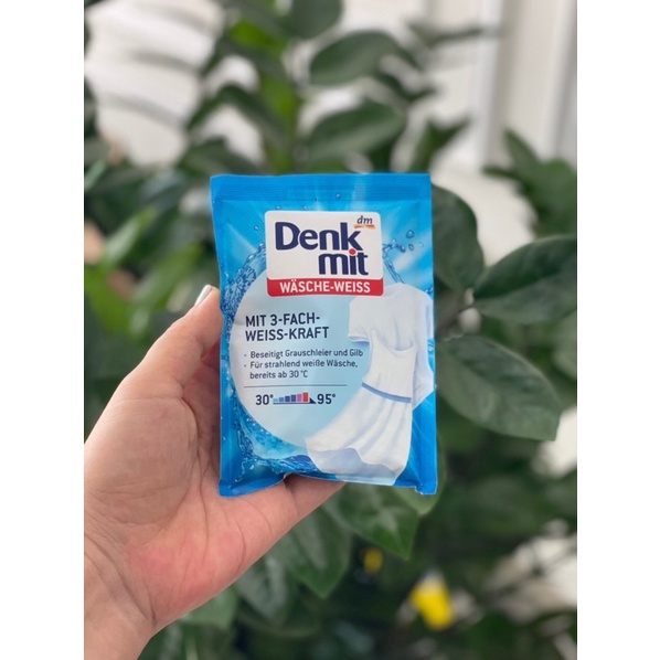 [Hàng Đức] Bột tẩy trắng quần áo Denkmit 50g
