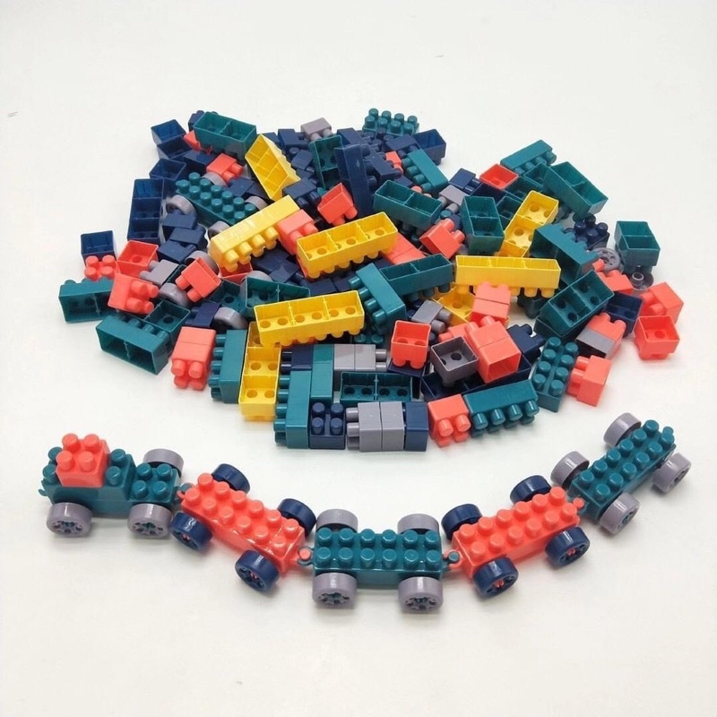 BỘ Lắp ghép 520 CHI TIẾT  🧬520 chi tiết - Hàng nặng 1.1kg nhé. Ko phải loại mỏng