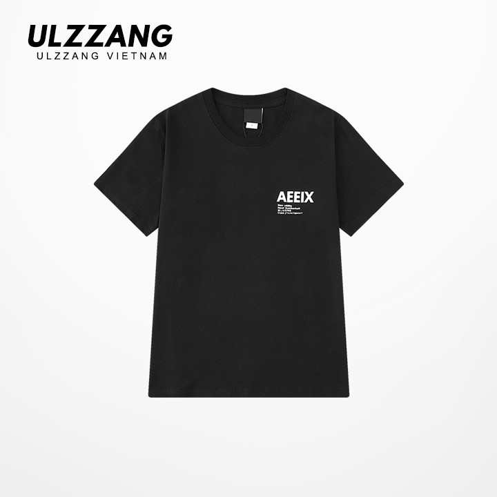 Áo thun tay lỡ ULZZANG cotton dáng unisex form rộng in hình AEEIX | BigBuy360 - bigbuy360.vn