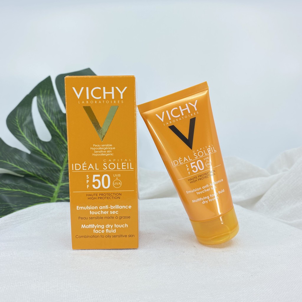 KEM CHỐNG NẮNG VICHY CAPITAL IDÉAL SOLEIL SPF50 - HÀNG ĐỨC CHUẢN