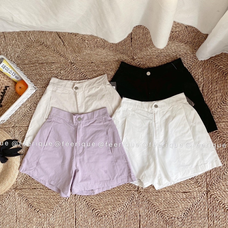 Quần short thô