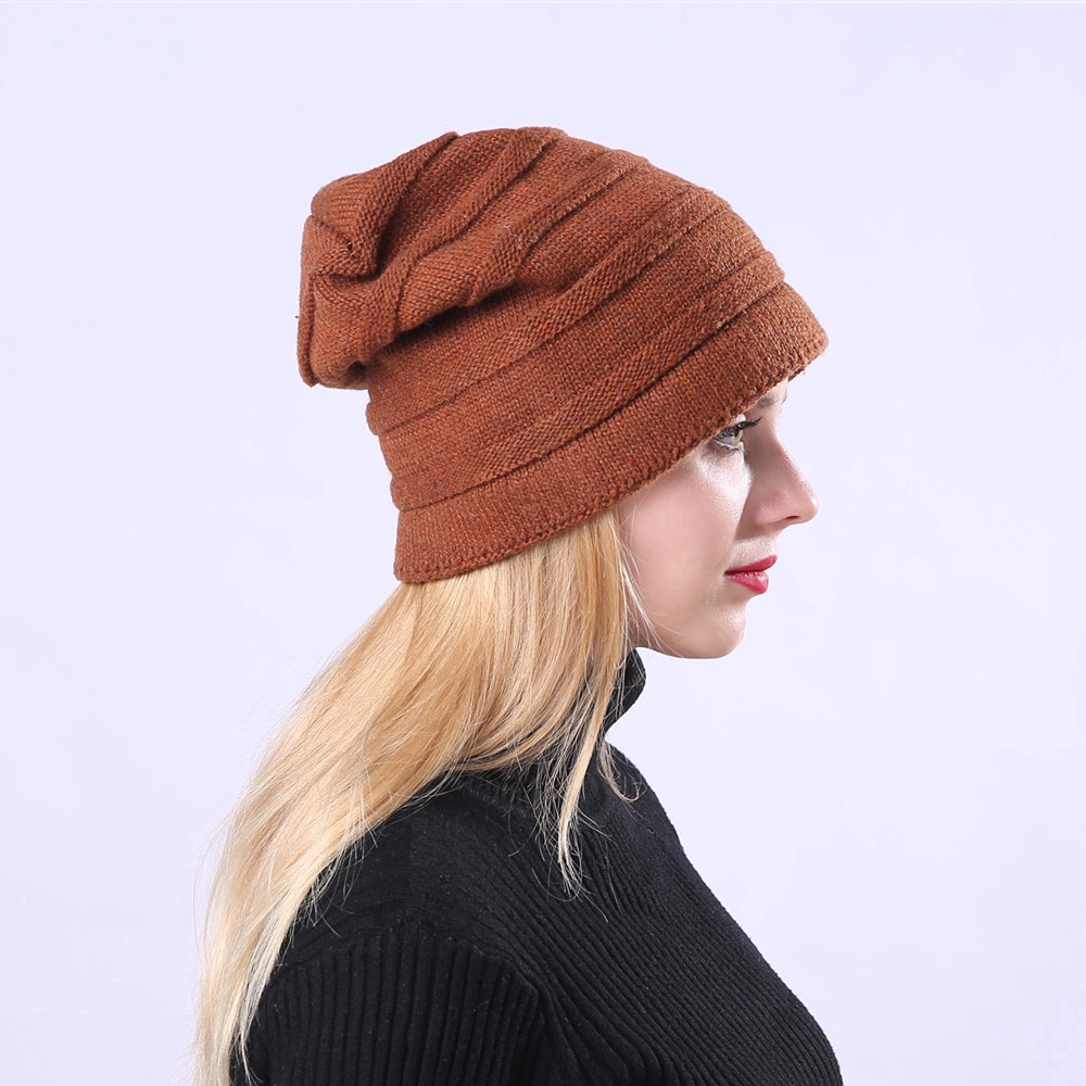 European and American style warm woolen hat for men / women