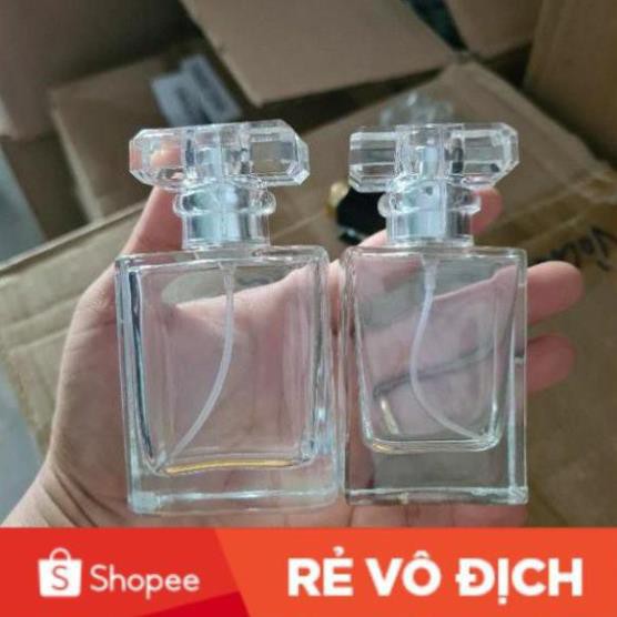 Vỏ lọ chiết nước hoa 30ml/50ml / chai chiết nước hoa / chai lọ chiết mỹ phẩm / lọ đựng dầu thơm [Nguồn Chai Lọ Sỉ]